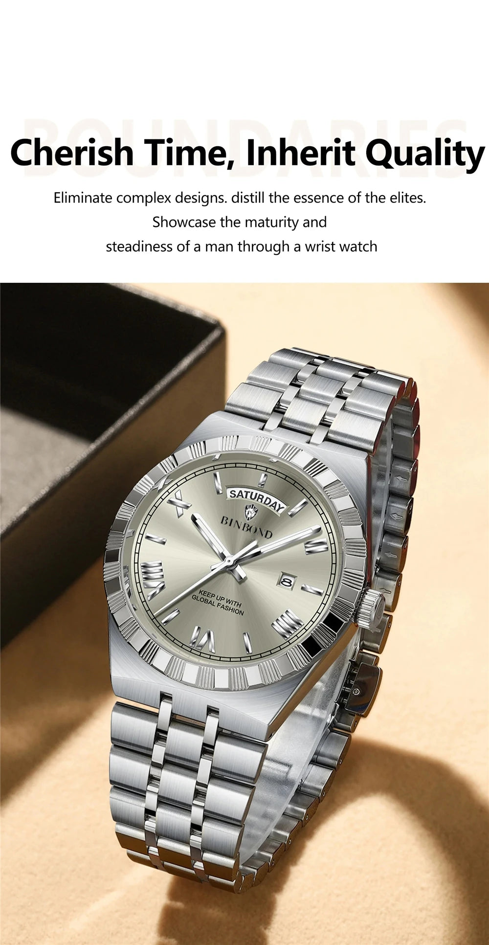 New Mens Automatic Watches For Man High Quality Brand Fashion Quartz Wristwatches Luxury Watch Men Gifts Sports Digital Clock