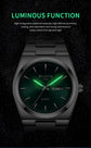 Man Watch Quartz Watch Luxury Waterproof Luminous Date Week Stainless Steel Men&