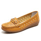 Woman Shoes Breathable Leather Shoes For Women Low Heels Casual Zapatos Mujer Elegant Heel Women&