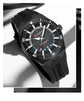 Mens Watches Analog Quartz Sports Unisex 30M Waterproof Watch for Men Military Time with Second Hand Glowing Easy to Read Dial