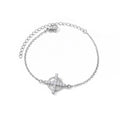 Zircon Crystal Cross Bracelet For Women Gold Plated Stainless Steel Bracelet Chain Vintage Jesus Religion Aesthetic Jewelry Gift