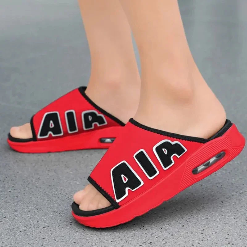 Mens Sandals Thick Sole Non-slip Fashion Sports Slippers for Men Outdoor Footwear Size 39-46 Suitable Summer Beach Slippers