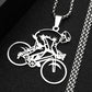 Mountain Bike Riders Chain For Women Men Stainless Steel Silver Color Extreme Outdoor Sports Lover Male Hiphop Necklace Jewelry