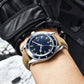 41MM  CORGEUT Sapphire Glass 100m Waterproof Japan  Automatic Luminous Mens Watch Nylon Strap