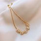 Luxury Shine Zircon Flower Bracelet for Women Girls Cute Romantic Crystal Bracelet Engagement Wedding Jewelry Gift