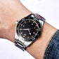 41MM  CORGEUT Sapphire Glass 100m Waterproof Japan  Automatic Luminous Mens Watch Nylon Strap