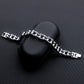 Mens Stainless Steel Bracelet Biker Bicycle Motorcycle Link Chain for Men Bangle Rock Male Jewelry Gift